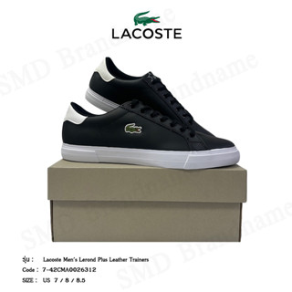 Lacoste รองเท้าผ้าใบ รุ่น Lacoste Mens Lerond Plus Leather Trainers Code: 7-42CMA0026312