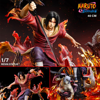 ฟิกเกอร์ BW x Ventus Studio Naruto Shippuden นารูโตะ นินจาจอมคาถา Uchiha Itachi Kabuto อุจิวะ อิทาจิ กับ คาบูโตะ 1/7 LED