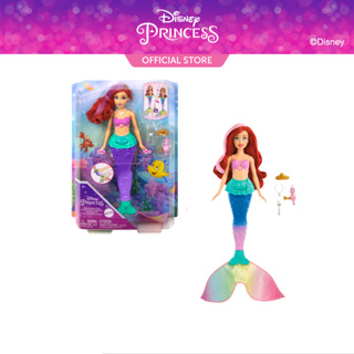 Disney Princess Swim &amp; Splash Ariel Doll ดิสนีย์ ปริ้นเซส ตุ๊กตาแอเรียล ว่ายน้ำ และเปลื่ยนสีได้ HPD43