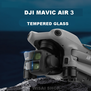 2 ชิ้น ฟิล์มกระจกกันรอย Screen Protective Film Tempered Glass สำหรับ DJI MAVIC AIR 3