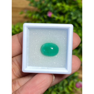 พลอย มรกต โคลัมเบีย Colombian Emerald 4.56 กะรัต (Cts.) พร้อมใบเซอร์ พลอยแท้ อัญมณีมงคลประจําวันเกิด เครื่องประดับพลอย