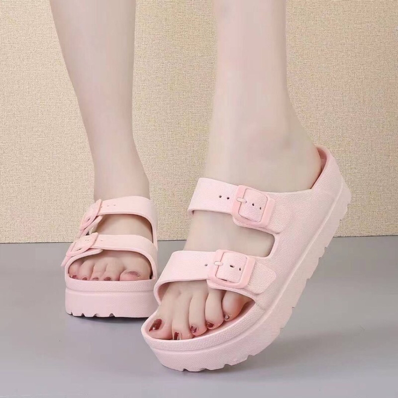 รองเท้าแตะยาง สายคาด นิ่มใส่สบายเท้า ใส่แล้วเท้าสวย