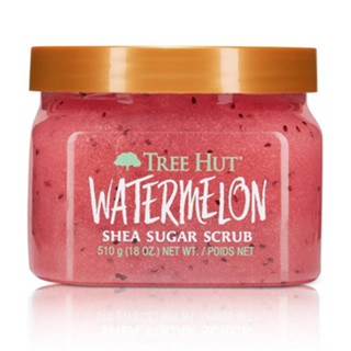 TREE HUT  Watermelon Shea Sugar Scrub ทรีฮัท สครับน้ำตาล ขัดผิว วอเตอร์เมล่อน (510g)