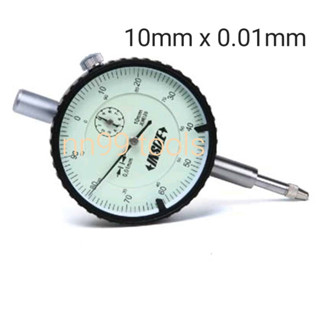 ไดอัลเกจ 10mm ความละเอียด 0.01mm Dial Indicator 0-10mm×0.01mm INSIZE 2308-10A