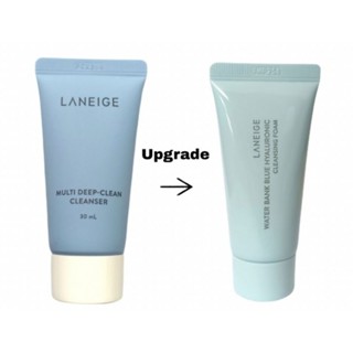 ฉลากไทย) laneige water bank blue hyaluronic cleansing foam 30 ml