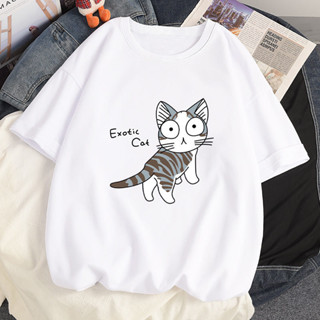 Exotic cat เสื้อยืดอนิเมะผู้หญิงคอสตูมลดราคาสูงสุดขัยด่วน