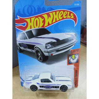 รถเหล็ก Hot Wheels  65 Mustang 2+2 Fastback