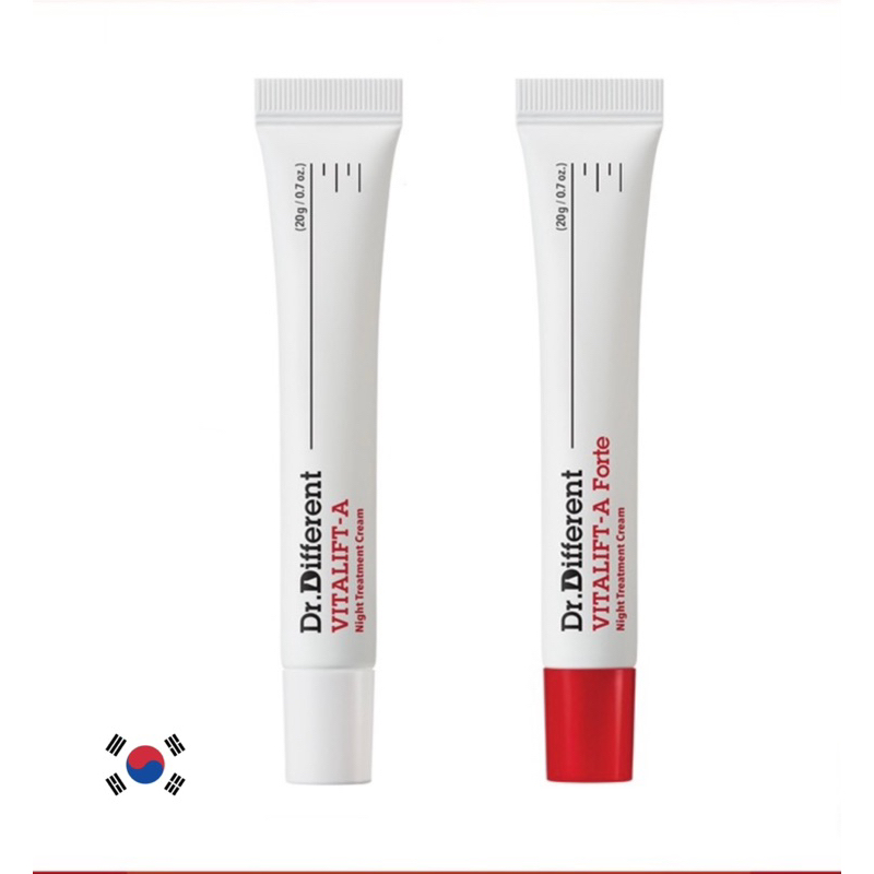 พร้อมส่งของแท้Dr.Different Vitalift-a Forte night cream 20g