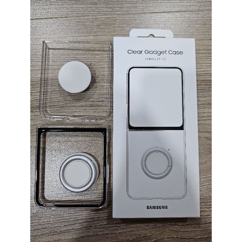 clear gedget case galaxy z flip5