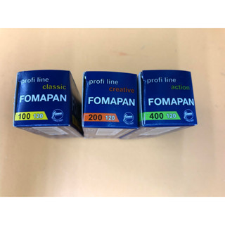 Fomapan 120 Film ฟิล์มขาวดำ ที่มีความเก่าแก่ที่สุดในยุโรป กรุณาสั่งไม่เกิน 4 ม้วนต่อ Order