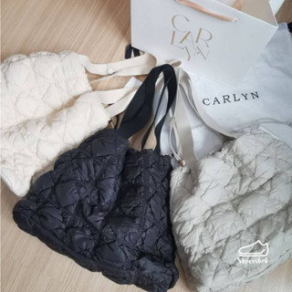 ของแท้ 💯% Carlyn Weekender Bag สะพายสะพายหูรูด ป้ายแท็กเกาหลี  🇰🇷