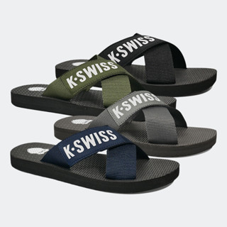 K SWISS รองเท้าแตะแบบสวมผู้ชาย รุ่น KSW M TH-CROSS-SS23/ KSWTHID230602M