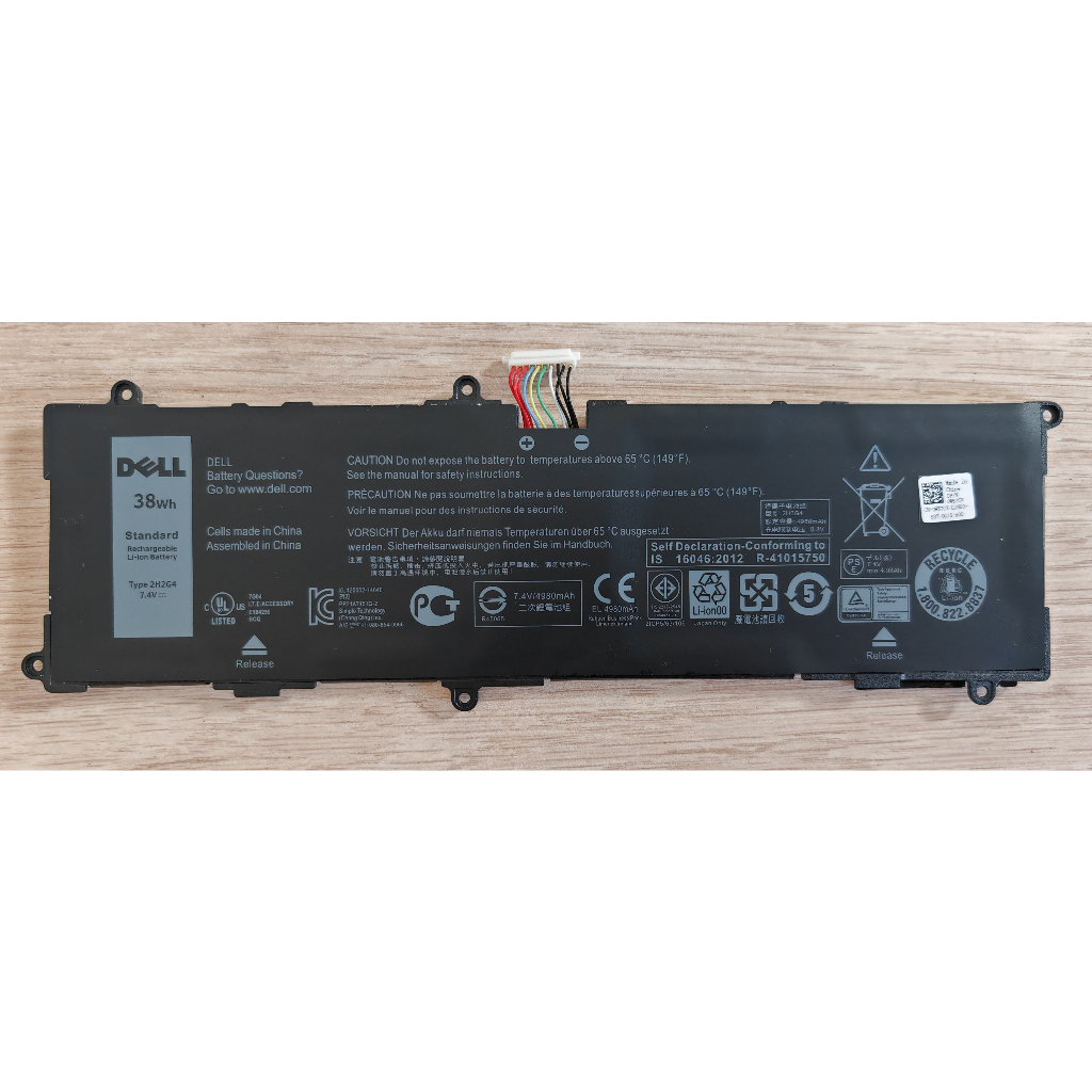 🌟 แบตเตอรี่โน๊ตบุ๊ค Dell 2H2G4 For Dell Venue Pro 7140 Venue Pro 7140 Tablet