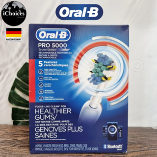 [Oral-B] Pro 5000 Smart Series Rechargeable Toothbrush with Bluetooth ออรัล-บี แปรงสีฟันไฟฟ้า