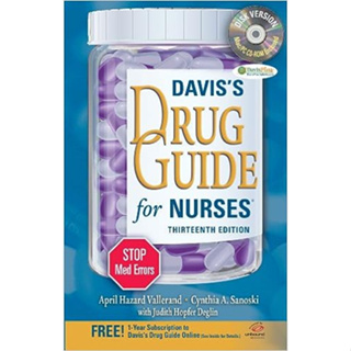 Daviss Drug Guide for Nurses (With CD-Rom) (Paperback) ISBN:9780803628335