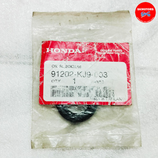 ซีลกันน้ำมัน, 20x32x6 รหัส 91202-KJ9-003 สำหรับรถรุ่น HONDA AIR BLADE,AIR BLADEi,CLICK110,CLICK110i แท้เบิกศูนย์ 100%