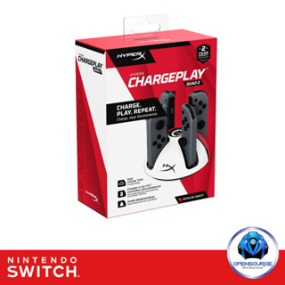 [พร้อมส่ง]Hyperx: แท่นชาร์จ จอยคอน ChargePlay Quad 2 | Joy-Con Charging Station (2Y Warranty Official)