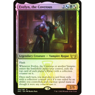 [MTG] Evelyn, the Covetous [SCN] [MULTI] [RARE] [FOIL] [ENG] (การ์ดเมจิค / Magic the Gathering)