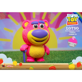 Hot Toys ฟิกเกอร์ของสะสม Cosbaby COSB979 - Toy Story - Lotso (Fluorescent Color Version) Cosbaby (S)