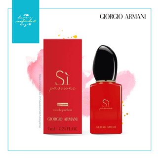 แท้ 💯% Giorgio Armani Si Passione EDP 7ml แบบแต้ม กลิ่น Fruity Floral ด้วยกลิ่นของกุหลาบผสมผสานกับวานิลลาเปี่ยมด้วยพลัง