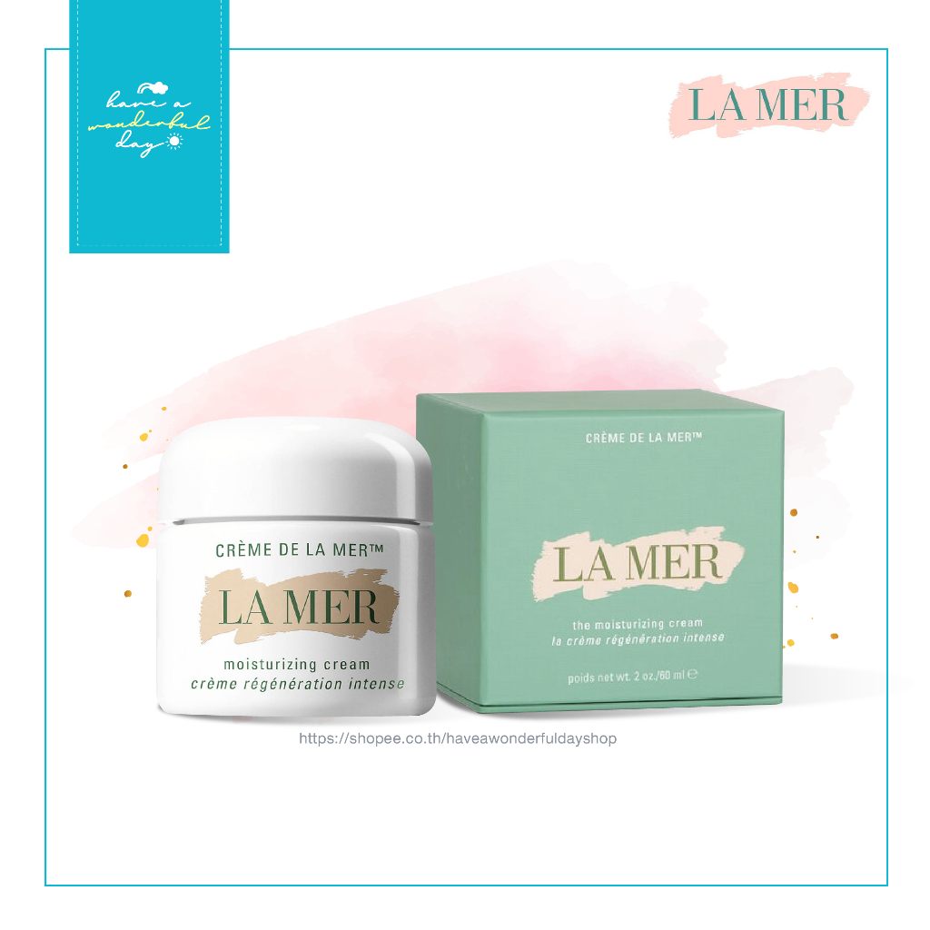 แท้ 💯% LaMer the moisturizing cream 60ml มอบความชุ่มชื้นอย่างล้ำลึก ฟื้นบำรุงผิวแห้งกร้าน เสริมปรากา