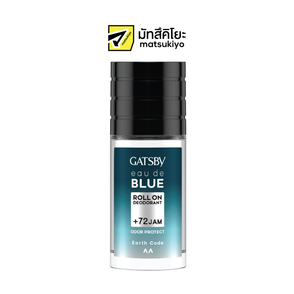 Gatsby Eau De Blue Deodorant Roll On Earth Code 50ml แกสบี้โอเดอบลูดีโอโดแรนท์โรลออนเอิร์ธโค้ด 50มล