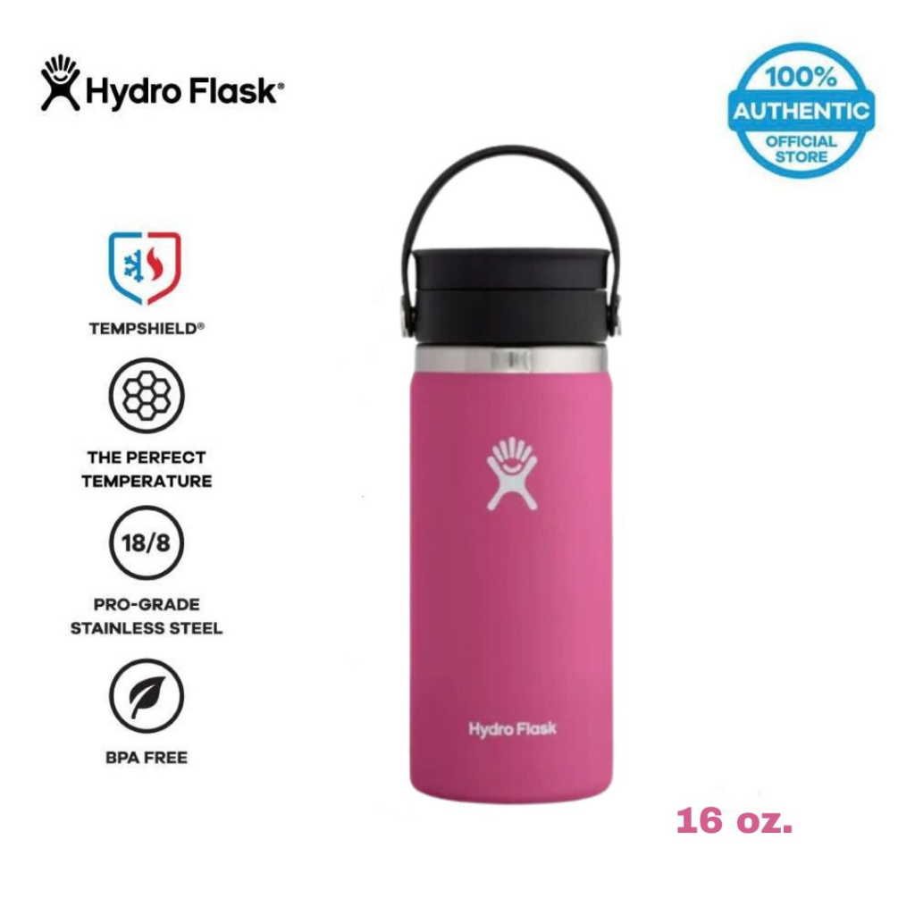 Hydro Flask 16oz Wide Mouth Flex Sip Lid Carnation