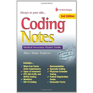 Coding Notes: Medical insurance Pocket Guide (Spiral-Bound) ISBN:9780803623590