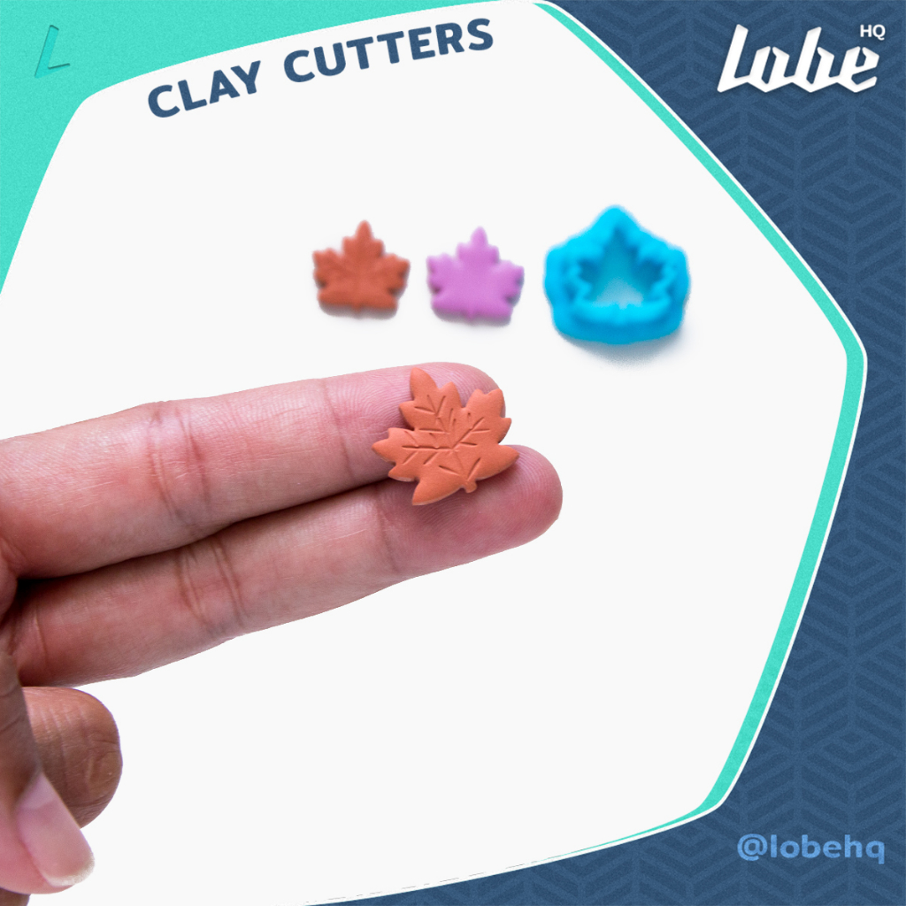 Maple Leaf A Clay Cutter/ Clay Tools/ Polymer Clay Cutter/ แม่พิมพ์กดดินโพลิเมอร์รูปทรงใบเมเปิล