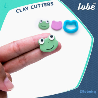 Frog Shape A Outline Clay Cutter/Clay Tools/ Polymer Clay Cutter/ แม่พิมพ์กดดินโพลิเมอร์รูปทรงหน้ากบ