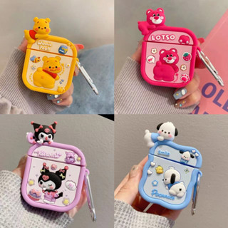 เคสลายสุดน่ารัก เคสซิลิโคนลายการ์ตูน เคสสำหรับAirpods1/2