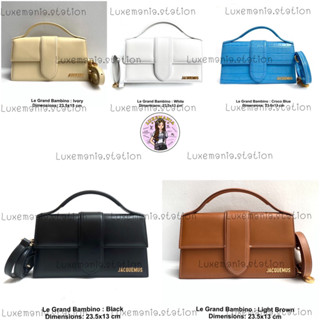 👜: New!! Jacquemus Grand Le Bambino Bag‼️ก่อนกดสั่งรบกวนทักมาเช็คสต๊อคก่อนนะคะ‼️