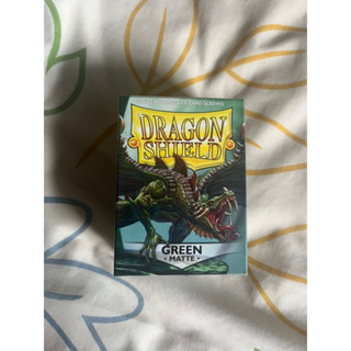 Sleeve ซองใส่การ์ด Dragon Shield - Matte Green 100ใบ สำหรับ MTG Pokemon