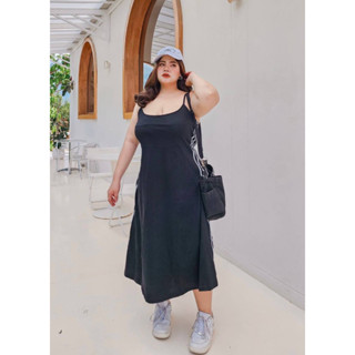 🔥Plussize🔥เดรสคนอ้วน🔥M 38-50 หน้าผ้า 52       L  50-54 หน้าผ้า 56      XL  54-62 หน้าผ้า 62