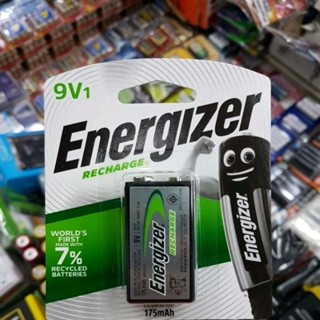 (แพคเกจบริษัท) ถ่านชาร์จ Energizer 9V 175mAh Ni-MH จำนวน1ก้อน ของใหม่ ของแท้บริษัท