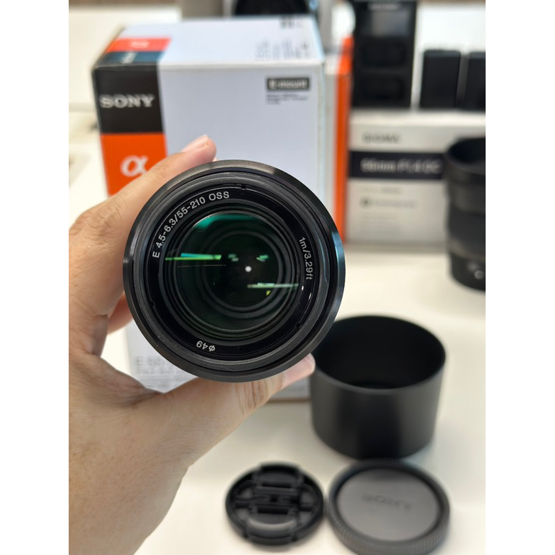 ขายเลนส์ Sony 55-210 มือสองสภาพสวย