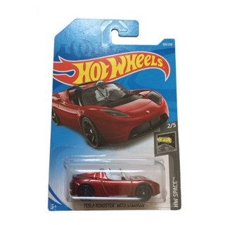 Hot wheels tesla roadster with starman