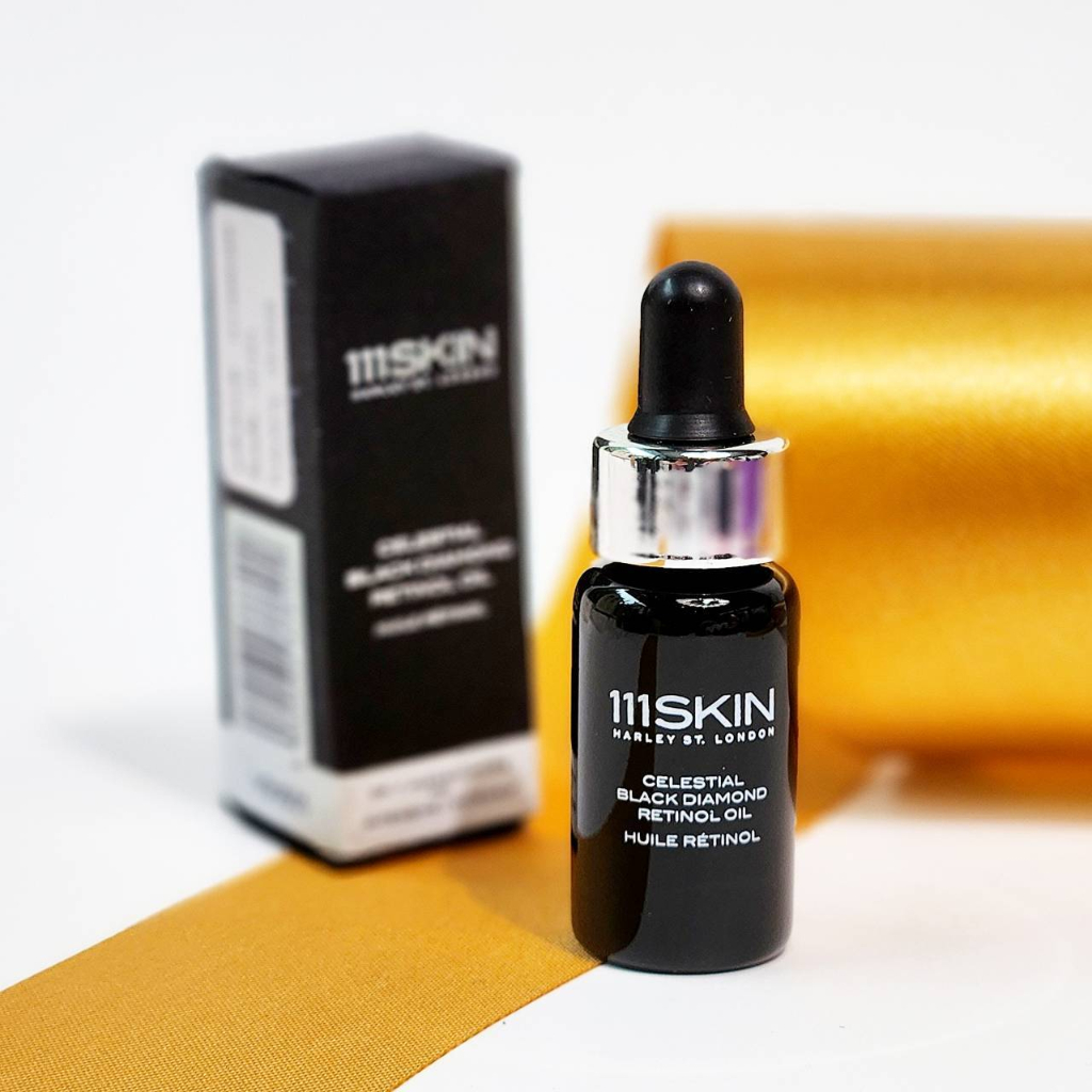 เหลือ 398 ฿ โค้ด [เก็บโค้ดหน้าร้าน]  🟩 พร้อมส่ง  111Skin Celestial Black Diamond Retinol Oil 5 ml