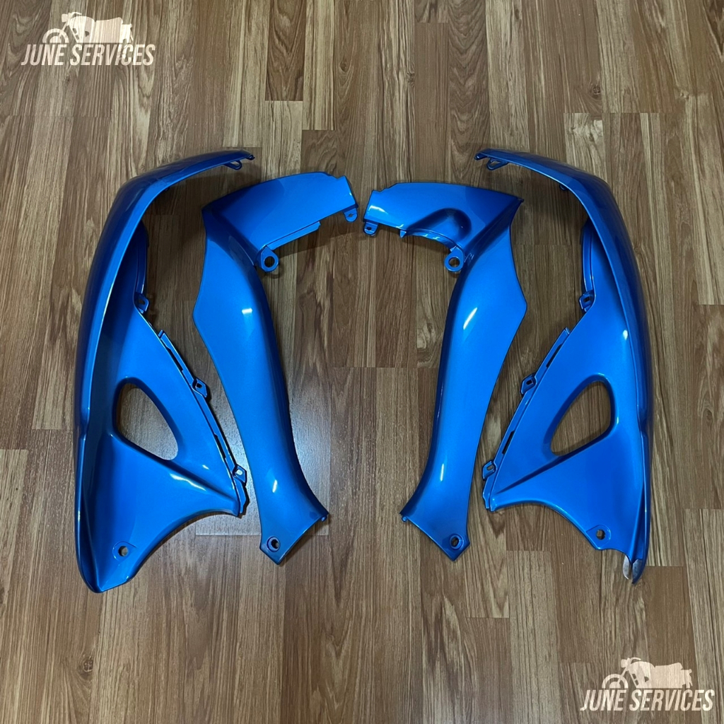 YAMAHA Fresh II บังลมนอก+ใน 4 ชิ้น สีน้ำเงิน (ZJ)