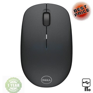 WIRELESS MOUSE DELL WM126 BLACK ประกัน 1Y เมาส์ไร้สาย เมาส์ เม้าส์ เม้า