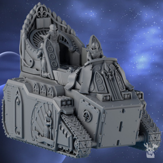 Silver Moon Daughters - Heavy Tank Preacher -3d print miniature boardgame model war game - DakkaDakkaStore