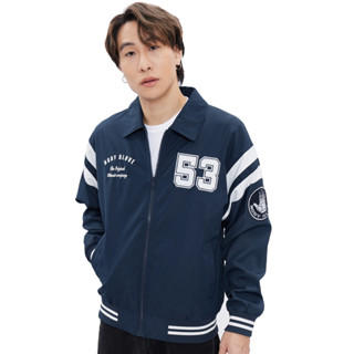 BODY GLOVE BASIC Varsity Jacket Fall 2023 แจ็กเก็ต สีกรมท่า