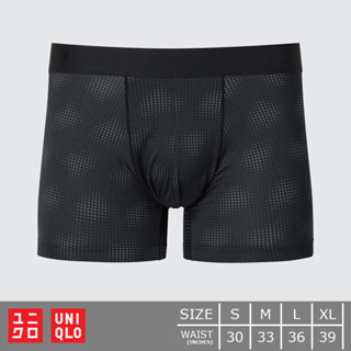 กางเกงในชายขาสั้น Uniqlo AIRism - Dotted 09