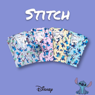 ชุดนอนStitch (รอบอก43)ผ้าคอตตอนเชิ้ตพรีเมี่ยม ขัดเงาอย่างดี ลิขสิทธิ์แท้