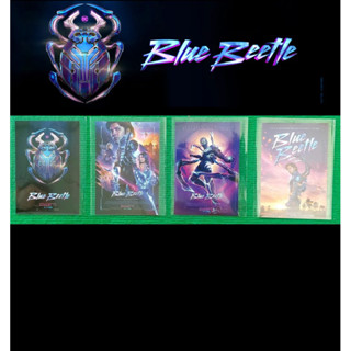 โปสการ์ด Blue beetle Sf แท้