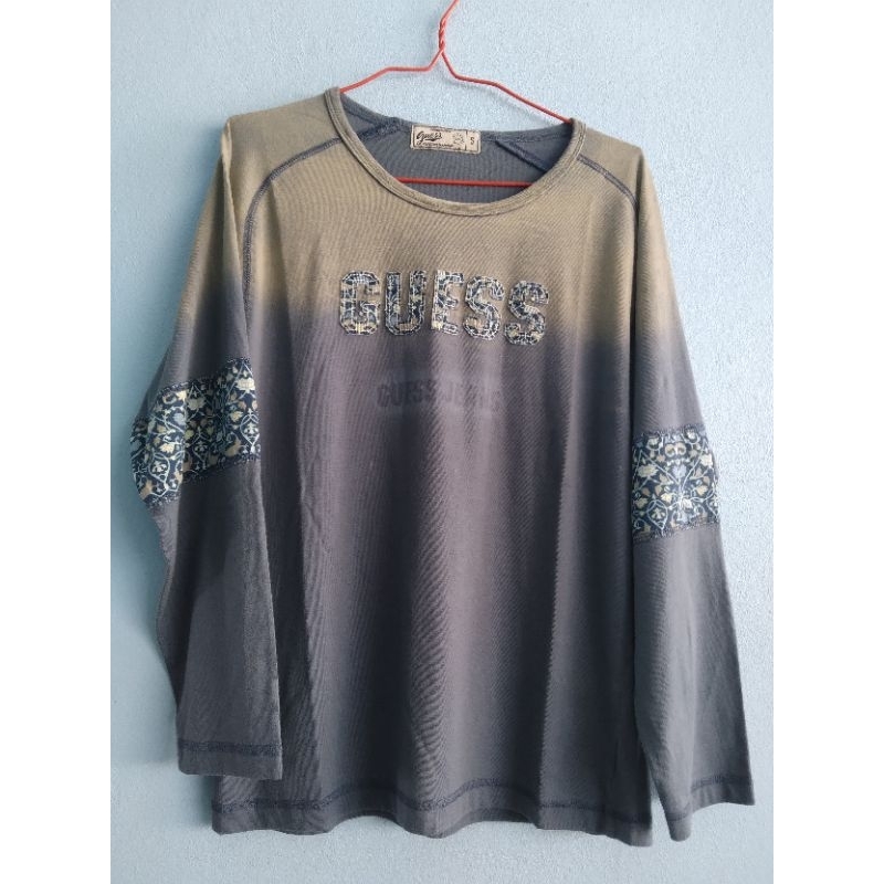 เสื้อGuessไซด์sคอกลมแขนยาว