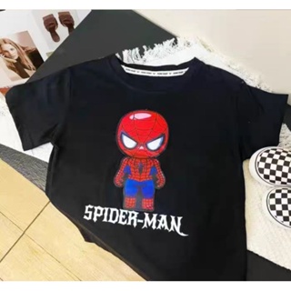 เสื้อยืดเด็กลายทีม Hero Marvel