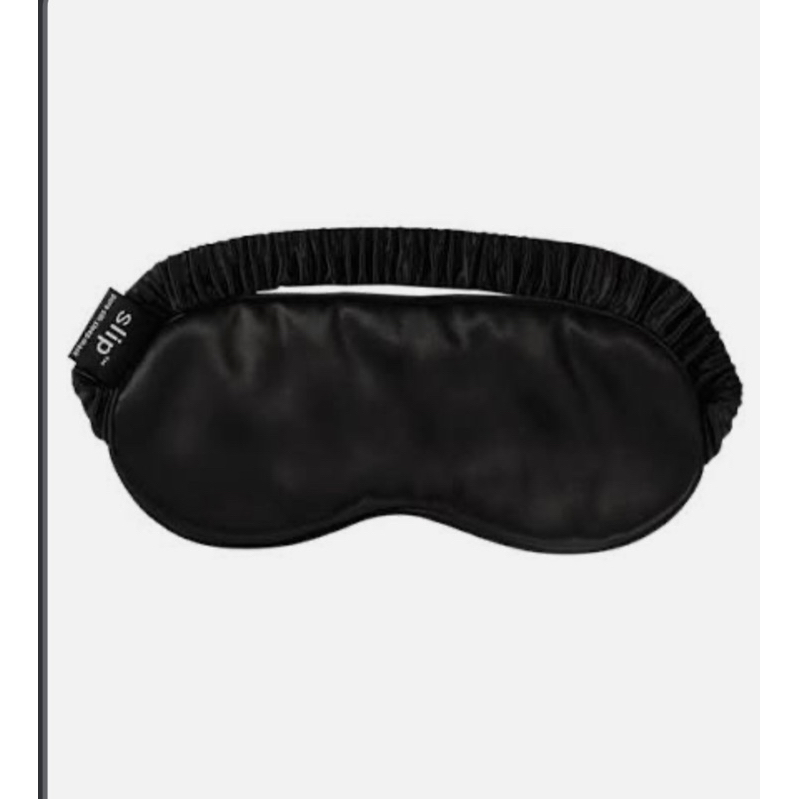 Slip Silk sleeping mask สีดำ