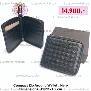 👜: New!! Bottega Compact Zip Around Wallet‼️ก่อนกดสั่งรบกวนทักมาเช็คสต๊อคก่อนนะคะ‼️