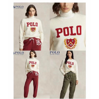 **do** เสื้อ Polo Ralph Lauren Sweater มีถักลายนูน ใส่ได้ชาย หญิง ของใหม่ แท้